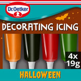 Dr Oetker Halloween Decorating Writing Icing   4 x 19g GOODS M&S   