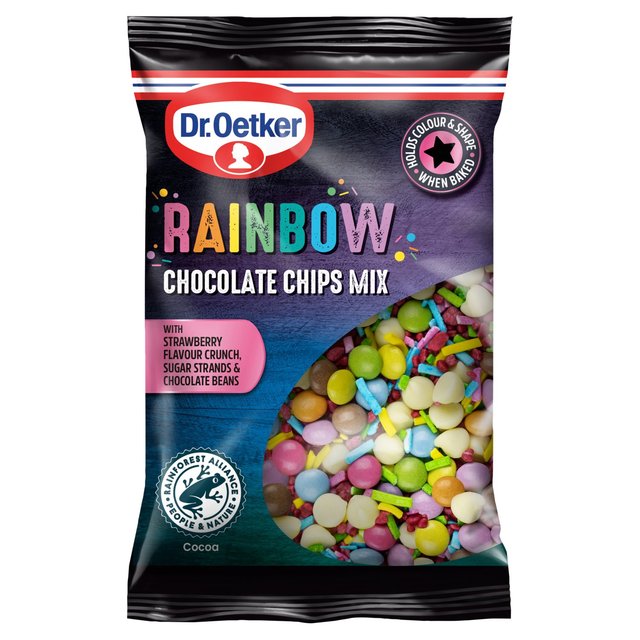 Dr. Oetker Rainbow Chocolate Chips Mix   90g GOODS M&S   