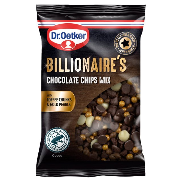 Dr. Oetker Billionaire Chocolate Chips Mix   90g GOODS M&S   