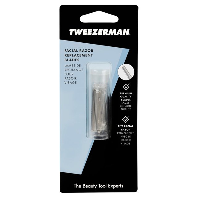 Tweezerman Facial Razor Replacement Blades