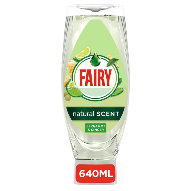 Fairy Max Power Ginger & Bergamot Washing Up Liquid   640ml GOODS M&S   