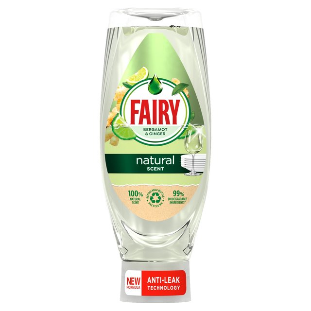 Fairy Max Power Ginger & Bergamot Washing Up Liquid   640ml GOODS M&S   