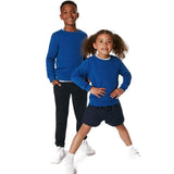 M&S Unisex Regular Fit School Sweatshirt 3-14 Years Royal Blue GOODS M&S   