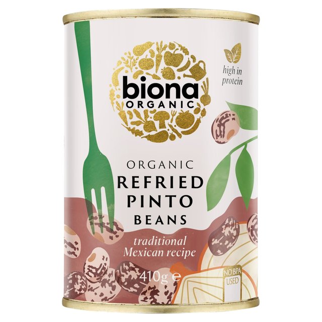 Biona Organic Refried Pinto Beans   410g GOODS M&S   