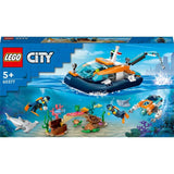 LEGO City Exploration Explorer Diving Boat 60377 5+ GOODS M&S   