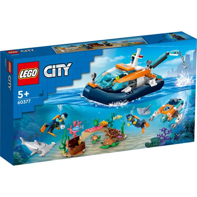 LEGO City Exploration Explorer Diving Boat 60377 5+ GOODS M&S   