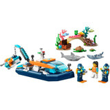 LEGO City Exploration Explorer Diving Boat 60377 5+ GOODS M&S   