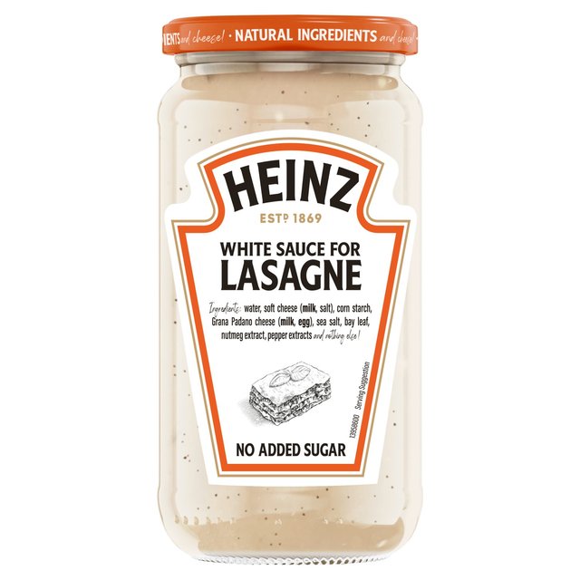 Heinz White Sauce for Lasagne    470g GOODS M&S   