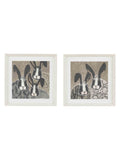 Gallery Home Creature Features framed art set 40cm - British product