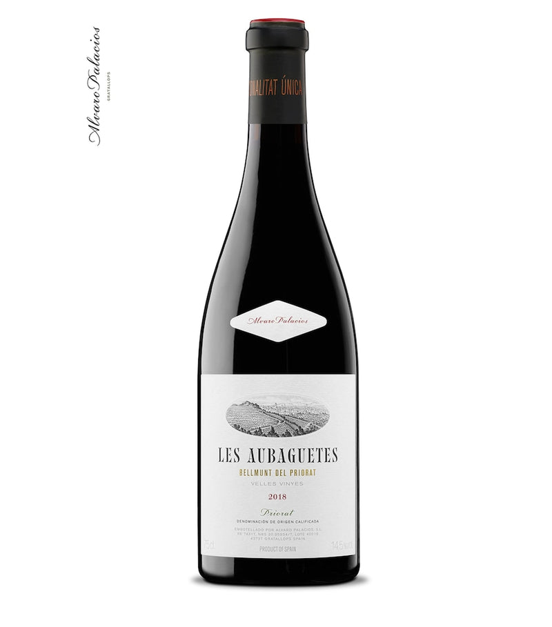 Alvaro Palacios Les Aubaguetes 2018 red wine 75cl - British product