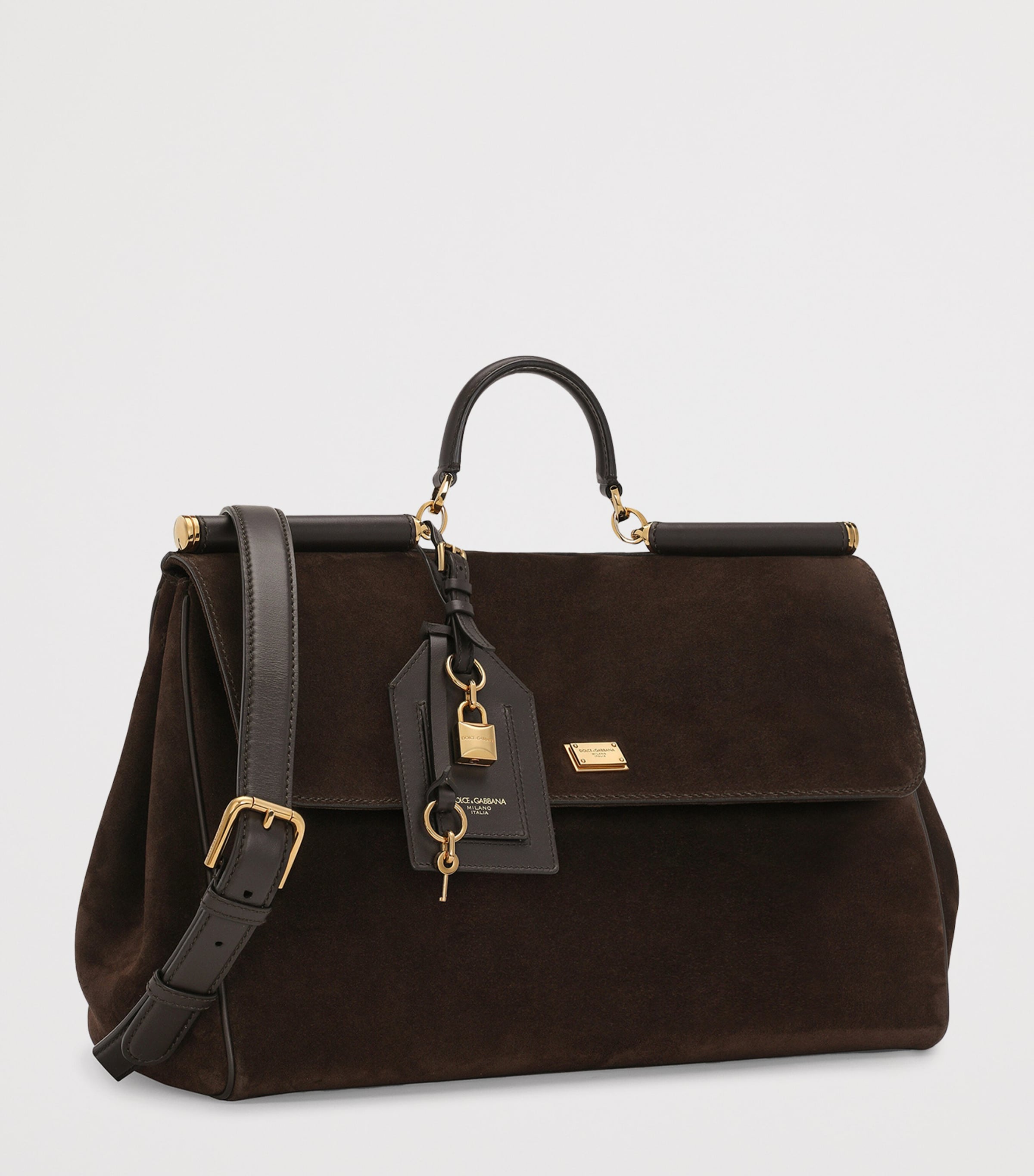 Dolce&Gabbana My Sicily suede top-handle bag (British brand)