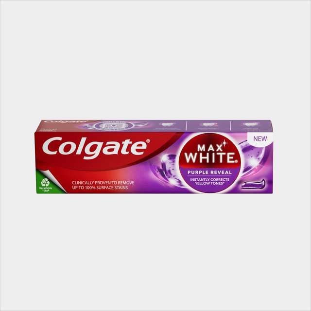 Colgate Max White Purple Toothpaste   75ml GOODS M&S   