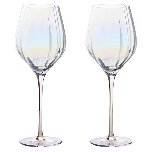 Anton Studio Designs Palazzo Wine Glasses Set of 2 600ml Lustre   2 per pack