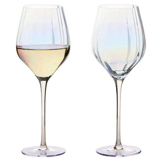 Anton Studio Designs Palazzo Wine Glasses Set of 2 600ml Lustre   2 per pack GOODS M&S   