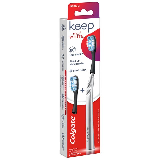 Colgate Keep 360 Max White Toothbrush Starter Pack   2 per pack GOODS M&S   