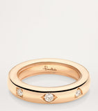 Pomellato Iconica rose gold diamond ring, UK version
