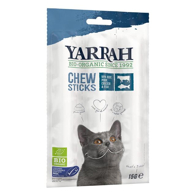 Yarrah Organic Chewsticks for Cats   3 per pack GOODS M&S   