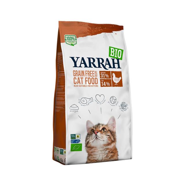 Yarrah Organic Grain Free Chicken Cat Dry Food   800g GOODS M&S   