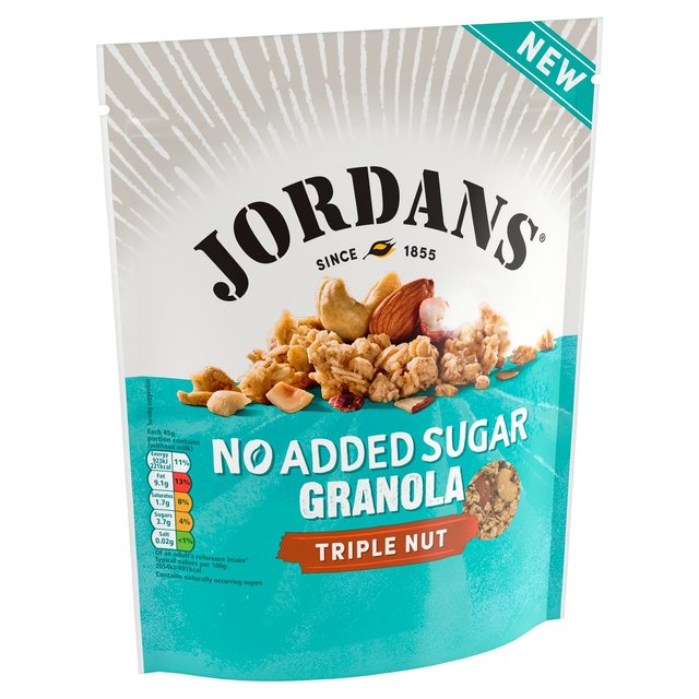 Jordans No Added Sugar Triple Nut Granola Breakfast Cereal   425g GOODS M&S   