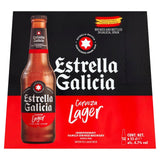 Estrella Galicia Premium Spanish Lager Beer Bottles 4.7%   12 x 330ml GOODS M&S   