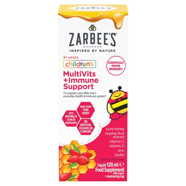 Zarbee's Children's Multivits + Immune Support   120ml GOODS M&S   