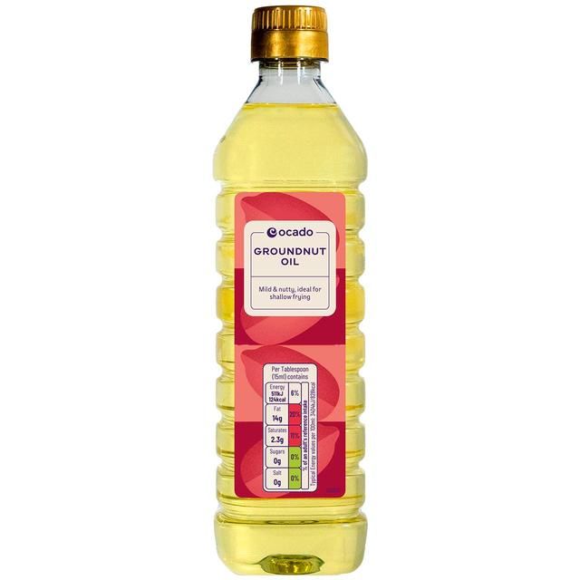 Ocado Groundnut Oil   500ml GOODS M&S   