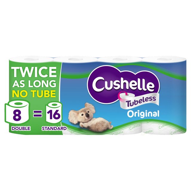 Cushelle Original Tubeless Toilet Roll   8 per pack GOODS M&S   