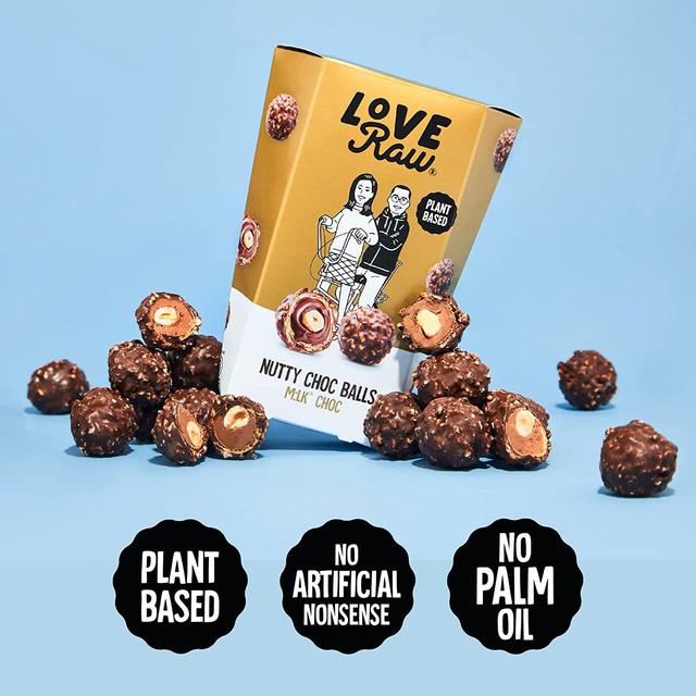 LoveRaw Nutty Choc Balls Gift Box   126g