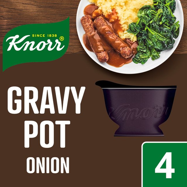 Knorr 4 Onion Gravy Pot   4 x 28g GOODS M&S   