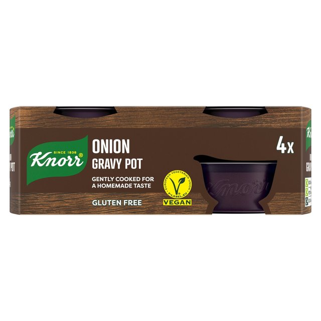 Knorr 4 Onion Gravy Pot   4 x 28g GOODS M&S   