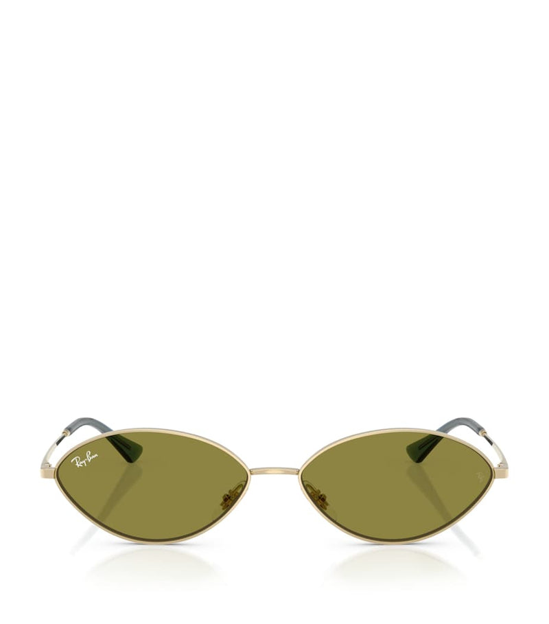 Ray-Ban Kai Bio-Based Oval Sunglasses, imported from the UK