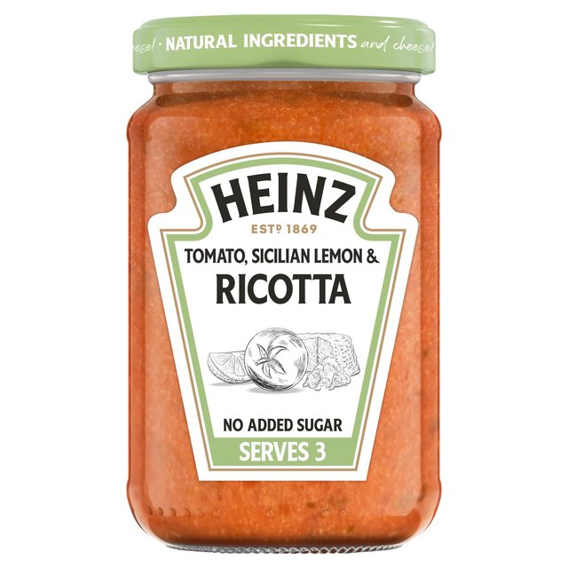 Heinz Ricotta & Lemon Pasta Sauce    350g GOODS M&S   