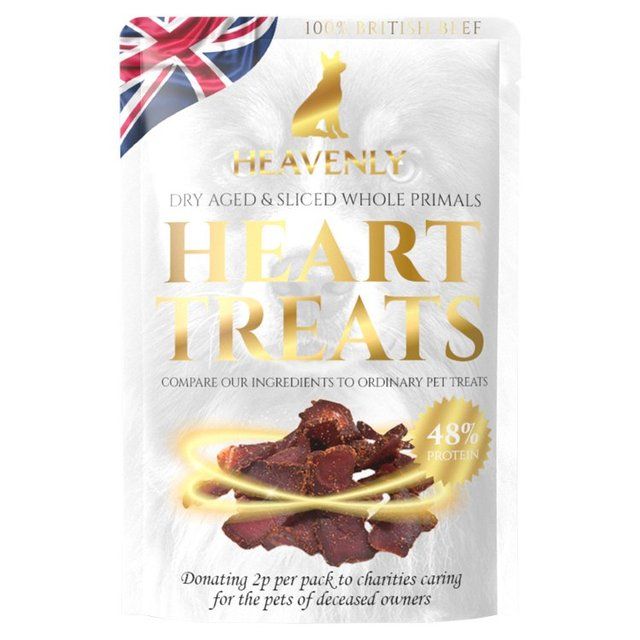 Heavenly Dog Treats British Beef Heart   18g GOODS M&S   