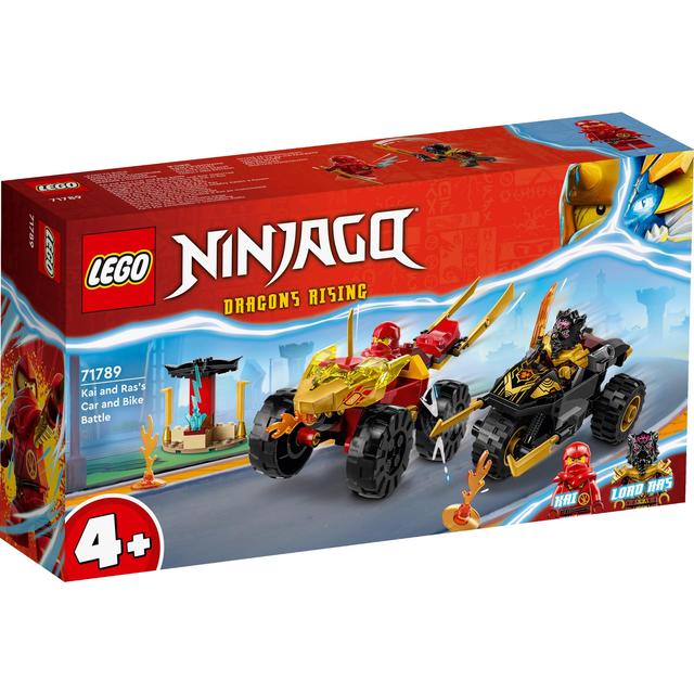 LEGO Ninjago Kai and Ras's Car and Bike Battle 71789 4+ GOODS M&S   