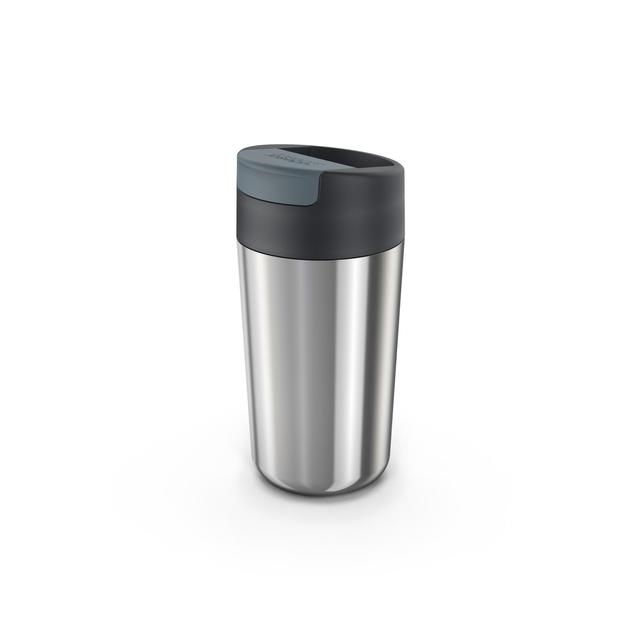 Joseph Joseph Sipp Reusable Stainless Steel Travel Mug  454ml   454ml GOODS M&S   