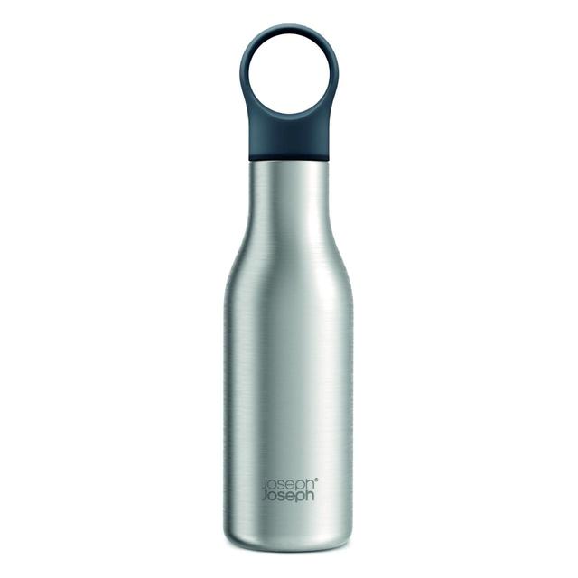 Joseph Joseph Loop Stainless Steel Water Bottle   500ml