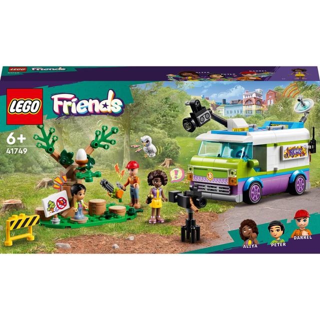 LEGO Friends Newsroom Van 41749 6+ GOODS M&S   