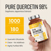 Vitabright Quercetin 1000mg capsules 180 count - British product
