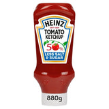 Heinz Tomato Ketchup 50% Less Sugar & Salt   880g GOODS M&S   