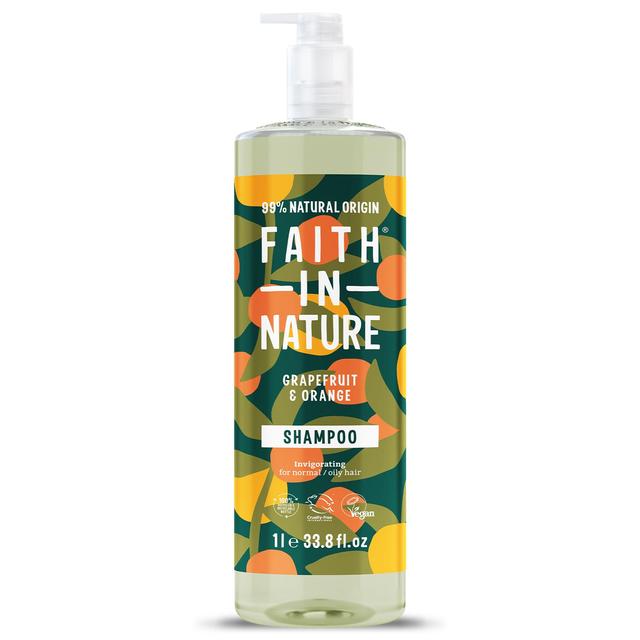 Faith In Nature Shampoo - Grapefruit & Orange   1L