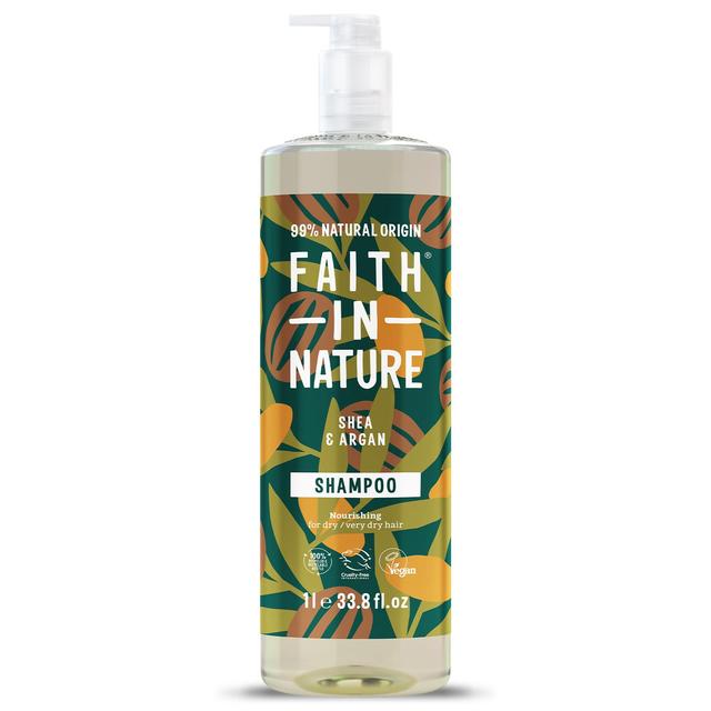 Faith In Nature Shampoo - Shea & Argan   1L