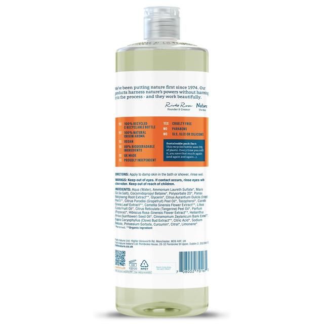 Faith In Nature Body Wash - Grapefruit & Orange   1L