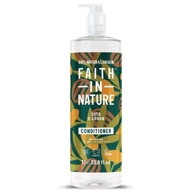 Faith In Nature Conditioner - Shea & Argan   1L GOODS M&S   