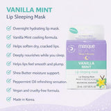 Masque Bar lip mask Vanilla Mint 20ml, imported from the UK