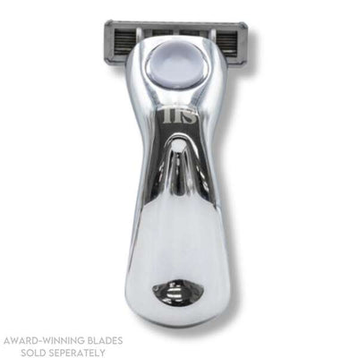 Superdrug FFS Beauty Travel-Sized Razor Handle - Silver- Buy online at McGrocer