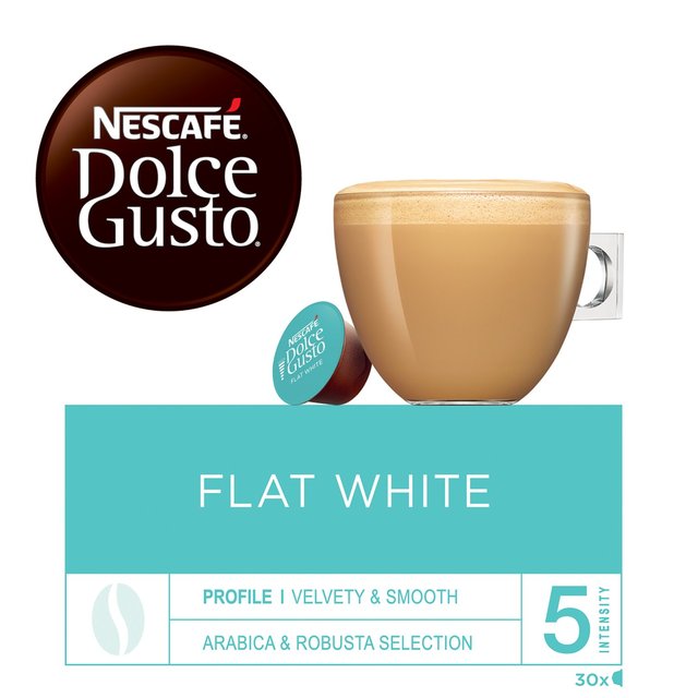 Nescafe Dolce Gusto Flat White   30 per pack