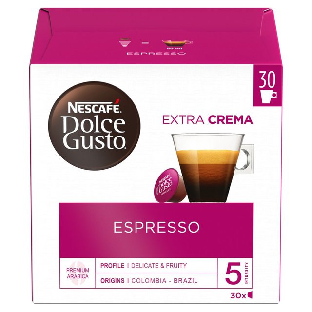 Nescafe Dolce Gusto Espresso 30 capsules   30 per pack GOODS M&S   