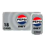 Diet Pepsi   18 x 330ml GOODS M&S   