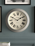 Jones Clocks Grey Supper Club wall clock 40cm, UK version