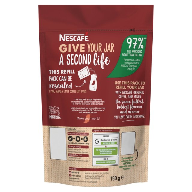 Nescafe Original Refill   150g